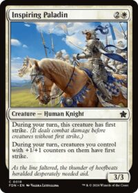 Inspiring Paladin - #18 - Common - Inglés