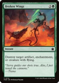 Broken Wings (Foil) - #214 - Common - Inglés