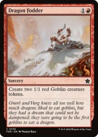 Dragon Fodder (Foil) - #535 - Common - Inglés