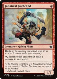 Fanatical Firebrand (Foil) - #195 - Common - Inglés