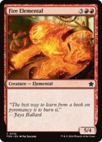 Fire Elemental (Foil) - #538 - Common - Inglés