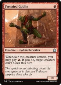 Frenzied Goblin (Foil) - #199 - Uncommon - Inglés