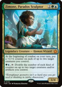 Zimone, Paradox Sculptor (Foil) - #126 - Mythic - Inglés