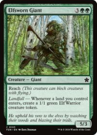 Elfsworn Giant (Foil) - #103 - Common - Inglés