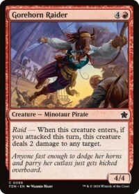 Gorehorn Raider (Foil) - #89 - Common - Inglés
