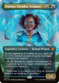 Zimone, Paradox Sculptor (Borderless) - #351 - Mythic - Inglés