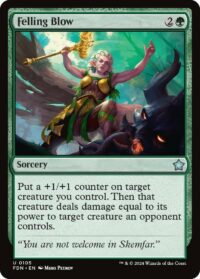 Felling Blow (Foil) - #105 - Uncommon - Inglés