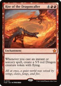 Rite of the Dragoncaller (Foil) - #92 - Mythic - Inglés