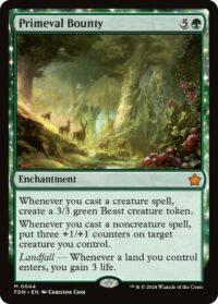 Primeval Bounty (Foil) - #644 - Mythic - Inglés