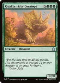 Quakestrider Ceratops - #110 - Uncommon - Inglés