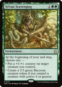 Sylvan Scavenging (Foil) - #113 - Rare - Inglés