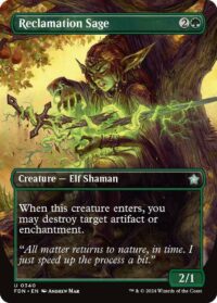Reclamation Sage (Borderless) (Foil) - #340 - Uncommon - Inglés