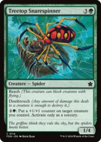Treetop Snarespinner (Foil) - #114 - Common - Inglés