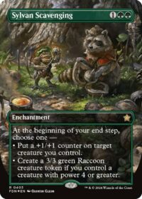 Sylvan Scavenging (Borderless) (Mana Foil) - #403 - Rare - Inglés