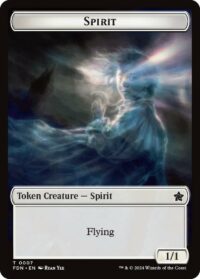 Spirit // Cat Doubled-Sided Token - #1 // 7 - Token - Inglés