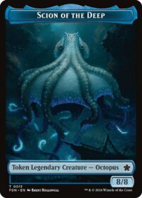 Scion of the Deep // Koma's Coil Doubled-Sided Token - #13 // 11 - Token - Inglés