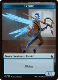 Faerie // Fish Doubled-Sided Token (Foil) - #9 // 10 - Token - Inglés