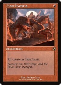 Mass Hysteria (Retro Frame) - #400 - Rare - Inglés