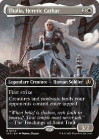 Thalia, Heretic Cathar (Borderless) (Foil) - #300 - Rare - Inglés