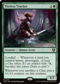 Tireless Tracker (Foil) - #219 - Rare - Inglés