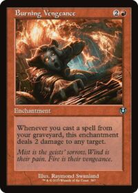 Burning Vengeance (Retro Frame) (Foil) - #397 - Uncommon - Inglés