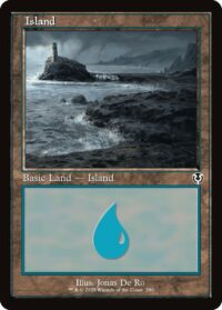 Island (Retro Frame) (Foil) - #290 - Land - Inglés