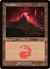 Mountain (Retro Frame) (Foil) - #295 - Land - Inglés