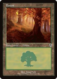 Forest (Retro Frame) (Foil) - #296 - Land - Inglés