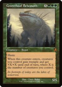 Craterhoof Behemoth (Retro Frame) (Foil) - #480 - Mythic - Inglés