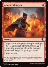Ancestral Anger (Foil) - #141 - Common - Inglés