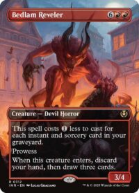 Bedlam Reveler (Borderless) - #312 - Rare - Inglés