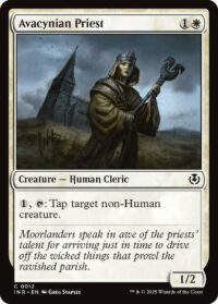 Avacynian Priest - #12 - Common - Inglés