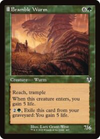 Bramble Wurm (Retro Frame) (Foil) - #407 - Common - Inglés