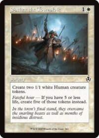 Gather the Townsfolk (Retro Frame) (Foil) - #341 - Common - Inglés