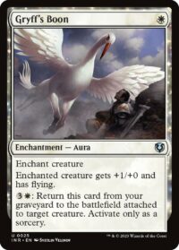 Gryff's Boon (Foil) - #25 - Uncommon - Inglés