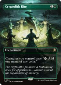Cryptolith Rite (Borderless) (Foil) - #316 - Rare - Inglés