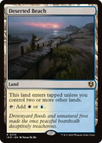 Deserted Beach (Foil) - #276 - Rare - Inglés
