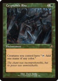 Cryptolith Rite (Retro Frame) (Foil) - #408 - Rare - Inglés