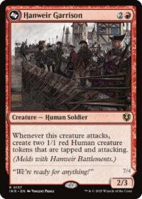 Hanweir Garrison (Foil) - #157 - Rare - Inglés
