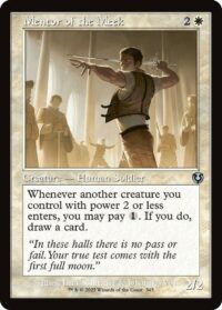 Mentor of the Meek (Retro Frame) (Foil) - #345 - Uncommon - Inglés