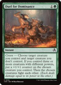 Duel for Dominance (Foil) - #192 - Common - Inglés