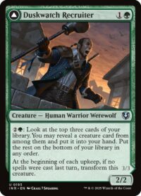 Duskwatch Recruiter - #193 - Uncommon - Inglés