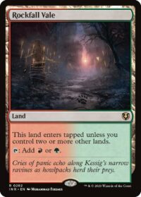 Rockfall Vale (Foil) - #282 - Rare - Inglés