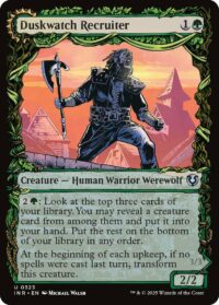Duskwatch Recruiter (Showcase) (Foil) - #323 - Uncommon - Inglés
