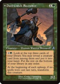 Duskwatch Recruiter (Retro Frame) (Foil) - #467 - Uncommon - Inglés