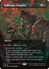 Collective Brutality (Borderless) - #308 - Rare - Inglés
