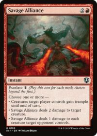 Savage Alliance (Foil) - #169 - Uncommon - Inglés