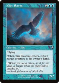 Mist Raven (Retro Frame) (Foil) - #362 - Uncommon - Inglés