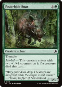 Festerhide Boar (Foil) - #196 - Common - Inglés