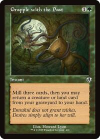 Grapple with the Past (Retro Frame) (Foil) - #412 - Common - Inglés